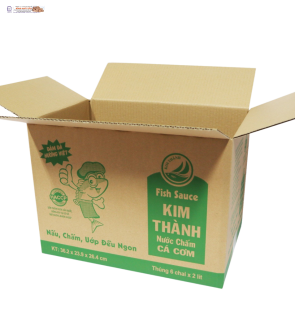 Thùng Carton 3 Lớp In Flexo – Kích Thước 36.2 x 23.9 x 26.4 cm
