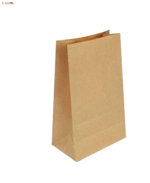 Túi Giấy Kraft Không Quai – Kích Thước 13x8x24cm (4N, Rộng x Hông x Cao)
